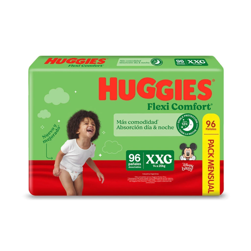 Huggies Flexi Pack Mensual XXG